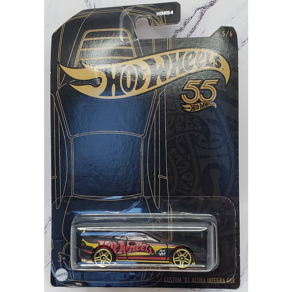 Hot Wheels 55th Anniversary 5/6 Custom 01 Acura Integra GSR